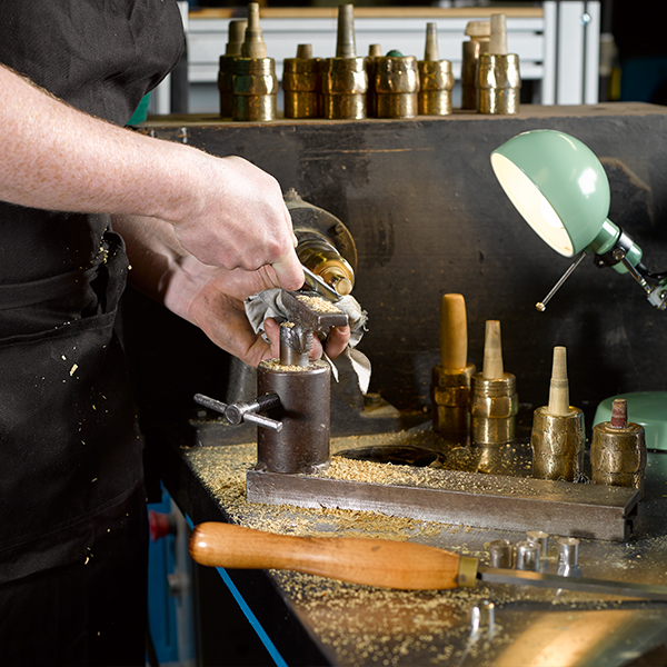 Stamping a pipe